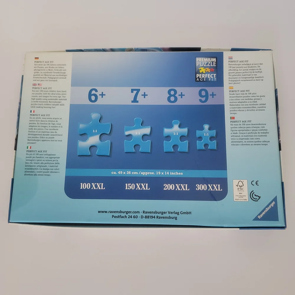 Ravensburger Frozen 2 puzzle featuring Elsa and friends 200 pieces Kids Toys